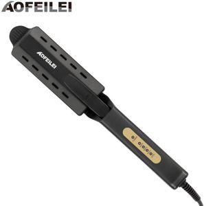 Professionele Stijltang Vier-Gear Snel Warm-Up Keramische Toermalijn Haar Stijltang Stoomboot Hair Styling Tool