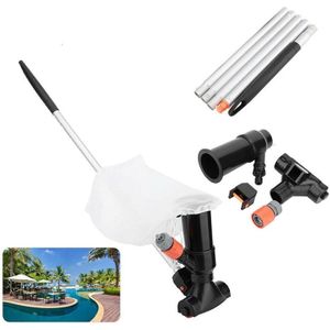 Mini Jet Zwembad Stofzuiger Drijvende Voorwerpen Zuig Cleaning Tools Fontein Vijver Hoofd Vacuüm Brush Cleaner 1pcs