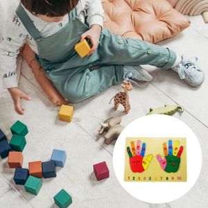 1Pc Educatief Speelbal Vroege Educatief Speelgoed Puzzel Speelgoed Puzzel Speelgoed Houten Puzzel Speelgoed Voor Thuis Nursery Kids