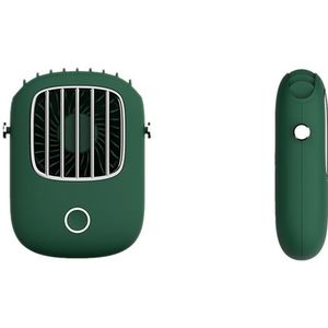 Draagbare Opknoping Hals Fan Mini Pocket Air Cooling Fan Zomer Outdoor Reizen Lanyard Handenvrij Cooler Usb Oplaadbare Fan