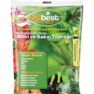 Bitbest Bio 5 Lt Plant Pot Bodem Worm Bevruchte Turf Humus Perliet
