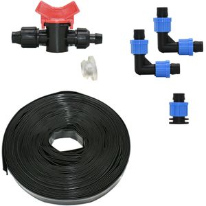 16mm drip tape voor irrigatiesysteem Drip irrigatie Tape Bevloeiing 0.2mm wanddikte Afstand 150mm 300mm