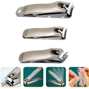 3pcs Nail Tip Cutters Toe Nail Clippers Stainless Steel Nail Cutters Trimmers