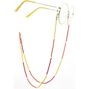 Mode Unisex Anti-Verloren Acryl Kralen Ketting Gezichtsmasker Lanyards Leesbril Chain Hals Bandjes Masker Cord Holder