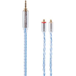 AK Yinyoo 16 Core Verzilverd Kabel 2.5/3.5/4.4mm Evenwichtige Oortelefoon Upgrade Kabel Met MMCX/ 2Pin voor ZS10 PRO AS16 ZSX C12