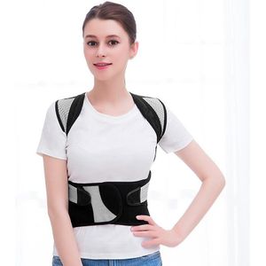 Terug Houding Corrector Therapie Corset Wervelkolom Ondersteuning Riem Lumbale Houding Correctie Bandage Voor Mannen Vrouwen