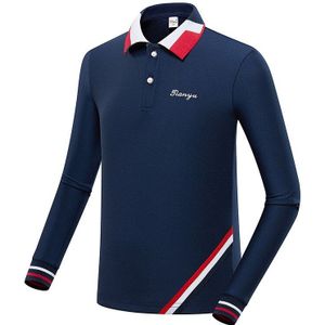 ! Kinderen Volledige Mouwen Golf Shirts Jongens Meisjes Ademende Tops Casual Leisure Golf Tops Sportkleding D0856