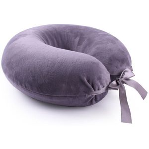Natuurlijke Latex U-Vormige Kussens Nekkussen Op Het Vliegtuig Gezondheidszorg Orthopedische Massage Kussen Voor Reizen Auto Vlucht