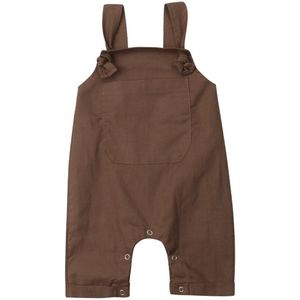 0-18 Maanden Pasgeboren Baby Jongens Meisjes Tuinbroek Bib Broek Romper Kids Overalls Outfits Kleding