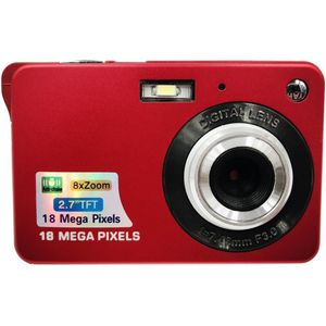 Kinderen Kids Digitale Camera Hd Mini Digitale Camera 18MP 2.7 "Tft 8x Zoom Smile Capture Anti-Shake Video camcorder