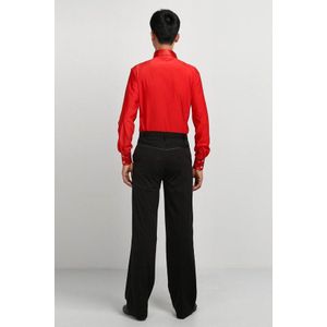 Aankomst Man/Jongen Latin Dance Broek Broek Voor Dance Heren Ballroom Dans Broek Heren Latin Broek