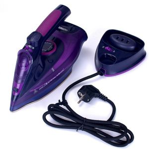 Snoerloze Elektrische Stoomstrijkijzer 2400W Draagbare Elektrische Kledingstuk Stoomboot Ijzer Voor Kleding Draadloze Iron 220V Eu Plug