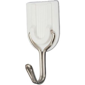 Fashion6 Stukken Muur Deur Haak Handdoek Houder Zelfklevende Badkamer Keuken Lijm Haak Wit