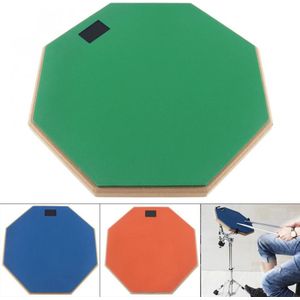 12 Inch Eenvoudige Rubber Houten Domme Drum Praktijk Training Drum Pad Voor Jazz Drums Oefening Met 3 Kleuren Optionele
