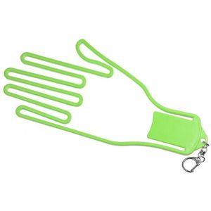 1Pc Golf Handschoen Brancard Met Sleutelhanger Plastic Handschoen Rack Droger Golf Handschoen Hanger Houder Golf Accessoire