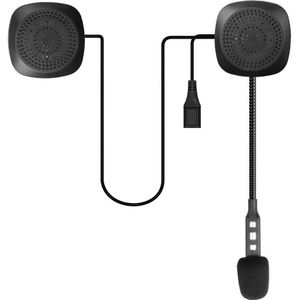 BT5.0 Motorcycle Helmet Headset Bluetooth Wireless Helmet Handsfree Speakers Music Headphones Handsfree Kit for MP3 GPS Phone