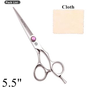 Paarse Draak 5 &quot;5.5&quot; 6 &quot;Jp 440C Kappers Schaar Professionele Snijden Scharen Dunner Schaar Haar Schaar z9014