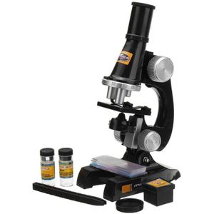 Microscoop Kit Lab Led 100X/200X/450X Homeschool Wetenschap Educatief Speelgoed Geraffineerde Biologische Microscoop Voor Kid Kind