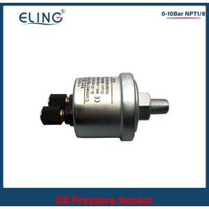 Kus 52Mm 0-5Bar 0-10Bar Oliedrukmeter Auto Boot 0-75Psi 0-145Psi Rood Geel Beschikbaar Backlight Olie Druk Sensor