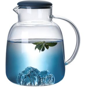 Japanse Stijl Glas Koude Ketel, Grote Capaciteit Hittebestendig Explosieveilige Sap Thee Set Waterkoker, home Business Ketel