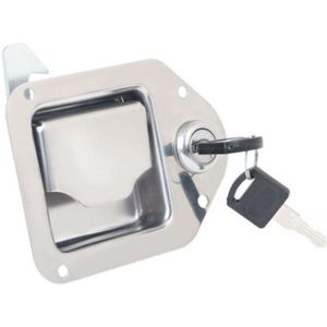 Rvs Verzonken Vouwen Handvat Sloten Voor Campers Camper Trailer Aluminium Gereedschapskist Deur Klink Marine Hardware Onderdelen