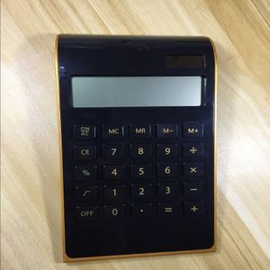 Handheld Solar Batterij Calculator, dual Voeding 10-Digit Display Calculator Plastic Rood/Blauw/Wit/Zwart