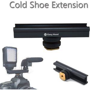 4 ""/10 cm Flash Bracket Cold Shoe Extension Mount Adapter voor Canon Nikon DSLR Knippert Video Verlichting microfoon Monitor