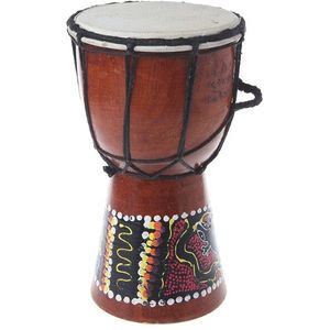 4 Inch Professionele Afrikaanse Djembe Trommel Bongo Hout Goed Geluid Muziekinstrument