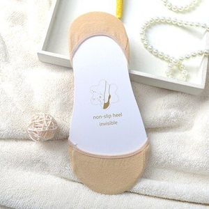 3 Pairs Zomer Boot Sokken Vrouwen Anti Slip Siliconen No Show Sokken voor Vrouwen Hoge Hak Schoenen Liner Sokken Chausette femme Onzichtbare
