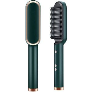 Multifunctionele Professionele Stijltang Toermalijn Keramische Haar Krultang Borstel Haar Snelle Verwarming Haar Waver Styling Tools