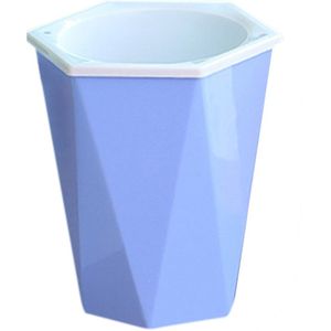 Kleurrijke Plastic Plantenbakken Indoor Bloem Plant Potten Moderne Decoratieve Tuinieren Pot Met Drainage Voor Alle Huis Planten S