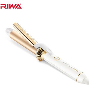 RIWA Nat Droog Elektrische Haar Krultang Temperatuurregeling Haarkrulspelden Krultangen Roller Krullen Wand Waver Styling Tool