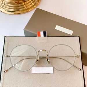 York - TBX915 - Ronde Brilmontuur - Unisex - Titanium - Klassieke Vintage