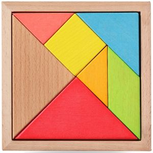 Een Grote Houten Puzzel De Kleuterschool Leerlingen Breiden Educatief Speelgoed Kinderen Game Geometrische Vorm 2-4 Jaar Unisex