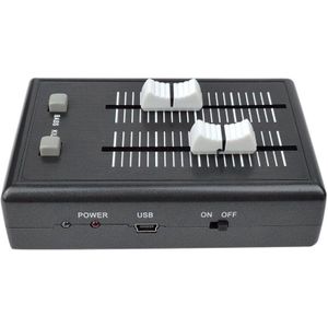 Mini Dj Mixer Console 2 Kanaals O Mixer Console Voor Telefoon/Computer/Laptop/Dvd