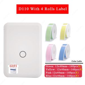 Niimbot D101 Draadloze Label Printer Draagbare Pocket Label Printer Bluetooth Thermische Label Maker Snelle Afdrukken Thuisgebruik Kantoor