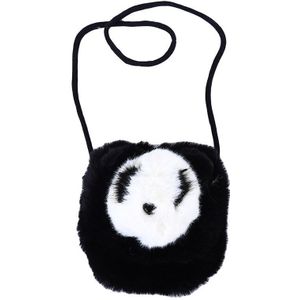 3D Leuke Vrouwen Panda Zak Unieke Messenger Bag Dames Pluche Schoudertassen Vrouwen Merken