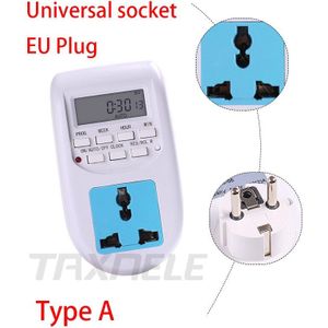 Digitale Programmeerbare Tijdschakelaar 220V 230V 50HZ 60HZ 7 Dagen Wekelijkse Programmeerbare LCD Display Power Timer tijd Schakelaar Relais 10A