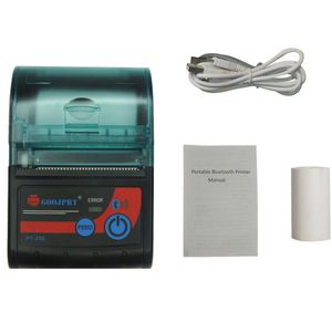 58Mm Thermische Bonprinter Draagbare Draadloze Printer Bt Verbinding Gebruik Met App Compatibel Met Windows Android Ios