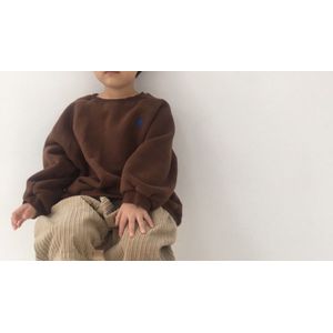 Kinderen Herfst En Winter Koreaanse Kinderkleding Trui Baby All-Match Fleece Trui