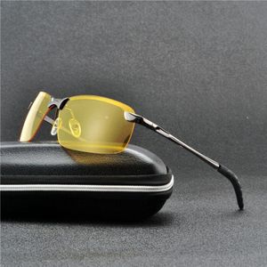 MINCL2019 nachtzicht bril mannen nacht rijden zonnebril voor driver geel dosering zonnebril UV400 met doos NX