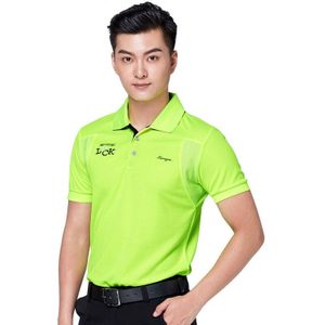 Golf Kleding Mannen Korte Mouw T-shirt Zomer Elastische Ademende Sportkleding sneldrogende Stof Golf Shirt Top d0662