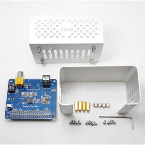 Aluminium Case Voor Ugeek Aoide Digi Pro Werk Met Raspberry Pi 3 Model B/2B 3B + | Diy uw Hifi Speler Bouwen Met Raspberry Pi