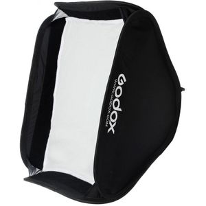 Godox 50x50 cm 20 ""* 20"" Softbox Zak Kit voor Camera Studio Flash fit Godox S -Type Bowens Elinchrom Mount (Softbox alleen)