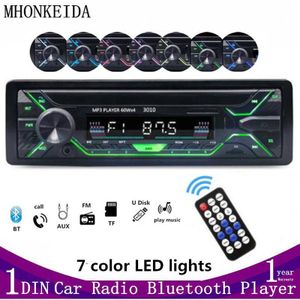 MHONKEIDA - 3010 - Autoradio - Zwart - 1 Din - Bluetooth - MP3 Speler - 60W per kanaal