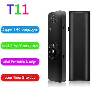 T11 Bluetooth-Compatibel Vertaler Voice Vertaling Stok Tolken Buitenlandse Taal Switching Vertaler Travelling