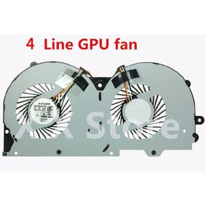 P950HP 3pin 4pin Cpu Gpu Fan Voor Clevo P950 Serie P950HR BS6005HS-U3E HS-UBS5005HS-U3E BS5005HS-U3D BS6006HS-U3D 6-31-P95E2-101