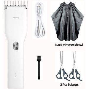 Enchen Boost Elektrische Tondeuse Snelheid Keramische Cutter Haar Snelle Opladen Tondeuse Usb Cordless Kinderen Tondeuse Mannen