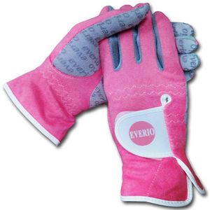 Authentieke Vrouwen Golf Handschoenen antislip Waterdichte Golf Super Fiber Doek Magic Handschoenen Outdoor Sport Exclusieve Dame Mitten