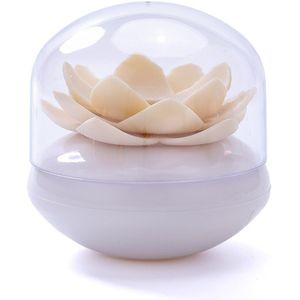 Creatieve Lotus Bloem Tandenstokers Houder Stofdicht Draagbare Wattenstaafje Opslag Container Thuis Tafel Decor Tandenstokers Doos